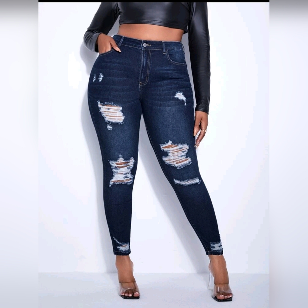 Distressed Jeans